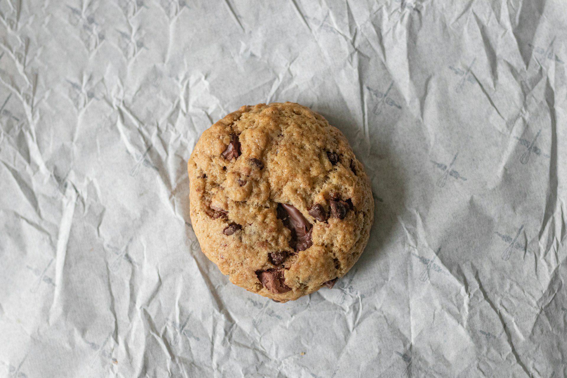 brown cookie on white textile